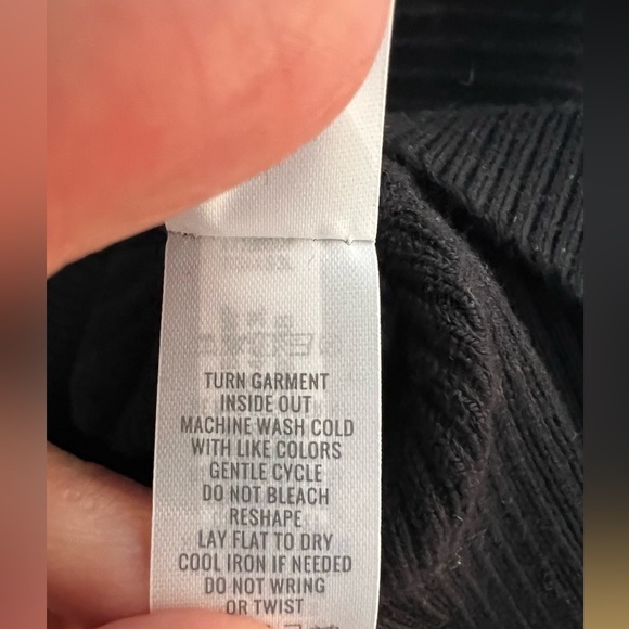 Aerie | Offline | NWT| Women’s | Turtleneck | Quarter Zip | Ribbed | Black | xxs - Picture 8 of 9